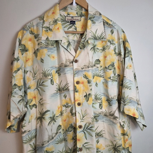 Tommy Bahama Men's Tropical Floral Jacket - Yellow and Green - Picture 2 of 5